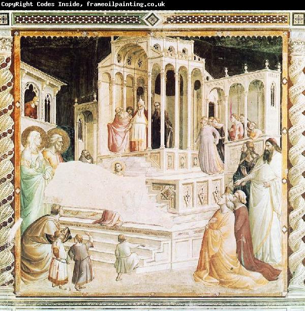 GADDI, Taddeo Presentation of Mary in the Temple dsg